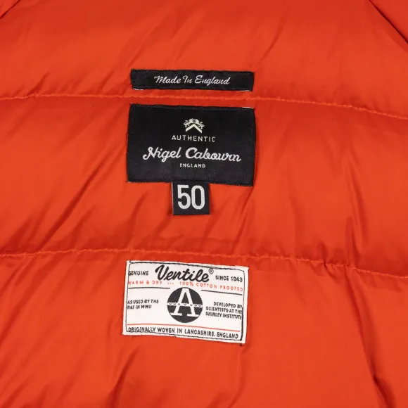 Nigel Cabourn X Mj: Down Parka "Iconic Everest" In Ventile Cotton