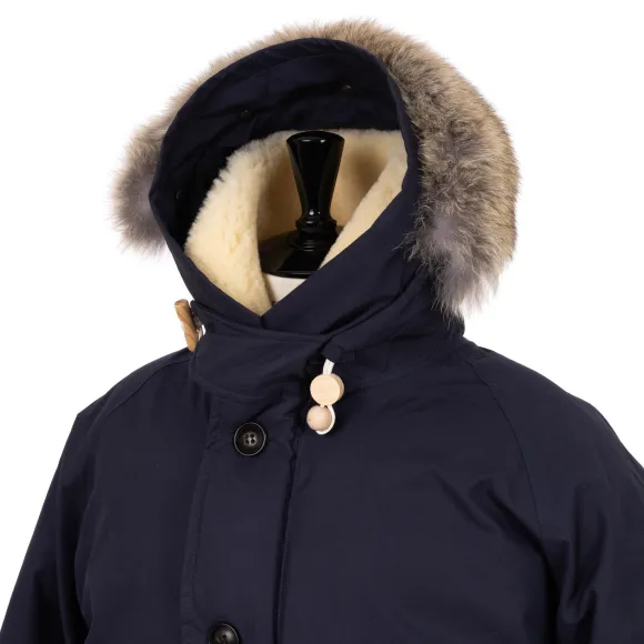 Nigel Cabourn X Mj: Down Parka "Iconic Everest" In Ventile Cotton