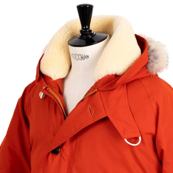 Nigel Cabourn X Mj: Down Parka "Iconic Everest" In Ventile Cotton