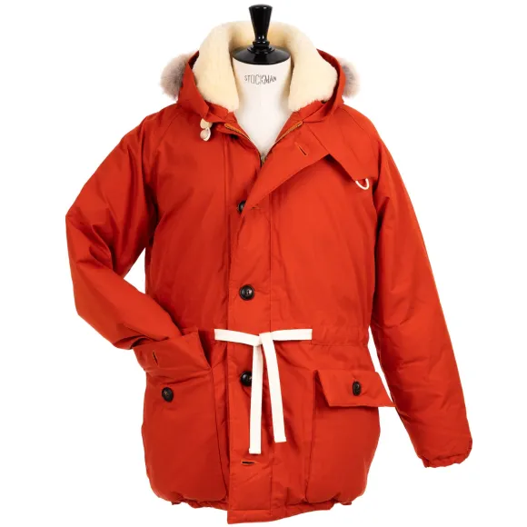 Nigel Cabourn X Mj: Down Parka "Iconic Everest" In Ventile Cotton