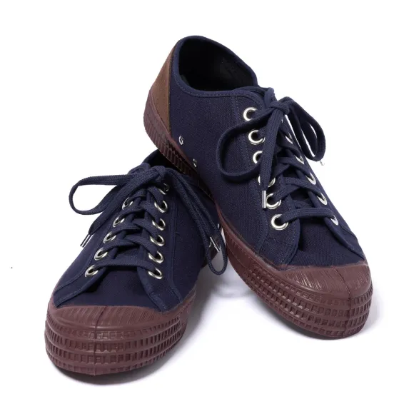 Novesta X Mj: Blue "Star Master Bicolor" Sneakers