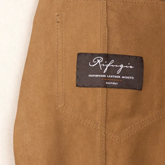 Overshirt "Italo Western" Made Of Finest Goatskin - Handmade