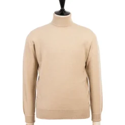 Oxton Rollneck Sweater In Fine Scottish 1 Ply Cashmere