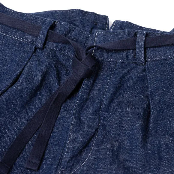 Pants "Alain" In Japanese Selvedge Logger Denim