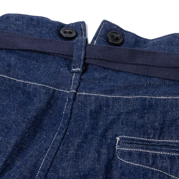 Pants "Alain" In Japanese Selvedge Logger Denim