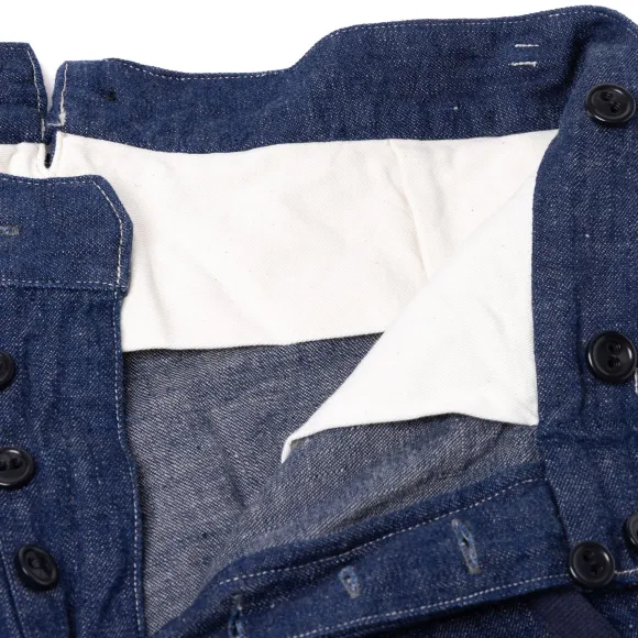Pants "Alain" In Japanese Selvedge Logger Denim