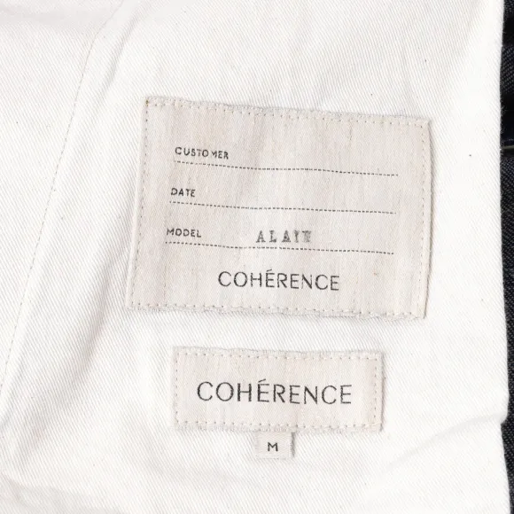 Pants "Alain" In Japanese Selvedge Logger Denim