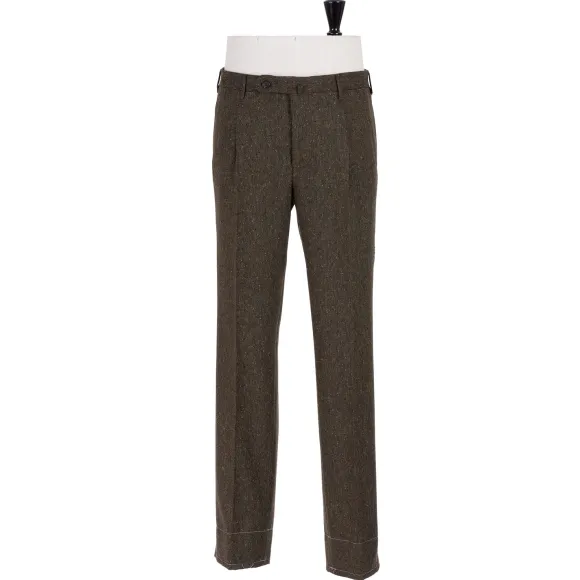 Pants "Homespun" In Pure Wool - Rota Sartorial