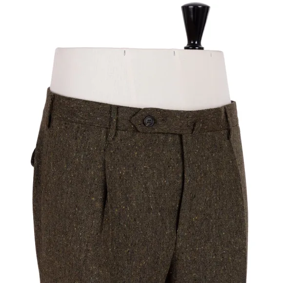 Pants "Homespun" In Pure Wool - Rota Sartorial