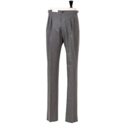 Pants "Lo Stile Di Toto" In Pure Wool From Drago - Handmade