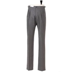 Pants "Lo Stile Di Toto" In Pure Wool From Drago - Handmade