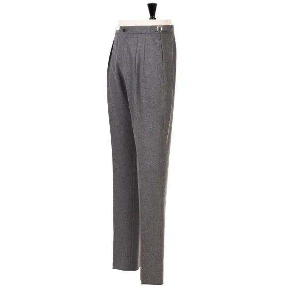 Pants "Lo Stile Di Toto" In Pure Wool From Drago - Handmade