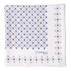 Patterned Pochette In Pure English Silk - Handrolled