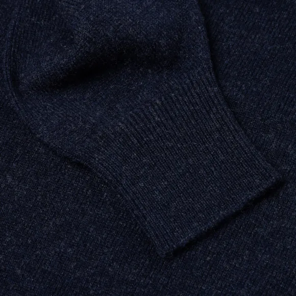 Pullover "Leven Vee" Aus Reiner Geelong-Lambswool - 2 Ply