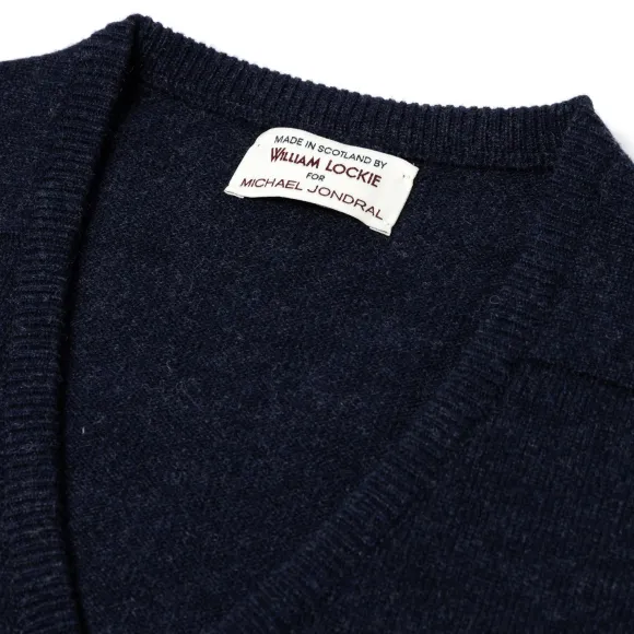 Pullover "Leven Vee" Aus Reiner Geelong-Lambswool - 2 Ply