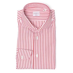 Pure Cotton Striped Shirt "Jermyn Stripe" - Handmade