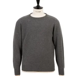 Pure Geelong Lambswool "Leven Crew" Sweater - 2 Ply