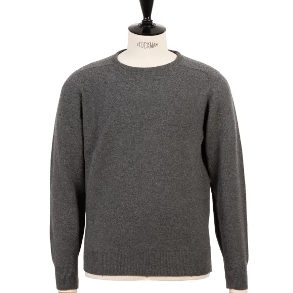 Pure Geelong Lambswool "Leven Crew" Sweater - 2 Ply