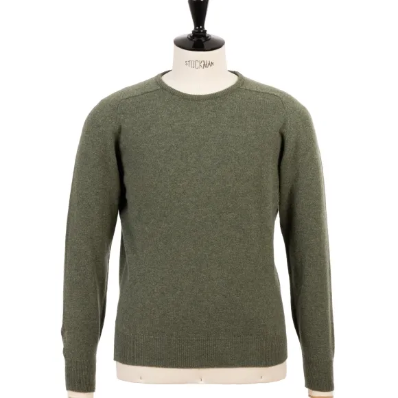 Pure Geelong Lambswool "Leven Crew" Sweater - 2 Ply