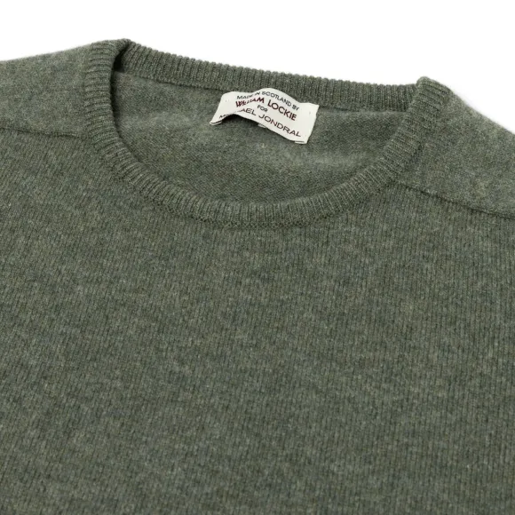Pure Geelong Lambswool "Leven Crew" Sweater - 2 Ply