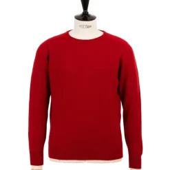 Pure Geelong Lambswool "Leven Crew" Sweater - 2 Ply
