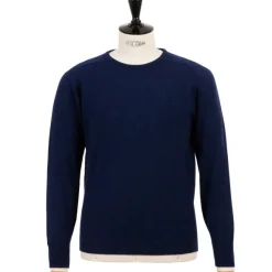 Pure Geelong Lambswool "Leven Crew" Sweater - 2 Ply