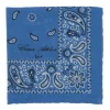 Reni E Paisley Pocket Square Made Of Pure Wool