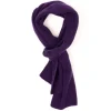 Scarf "Ribbed Scarf" Made Of Pure Lambswool - 3 Ply