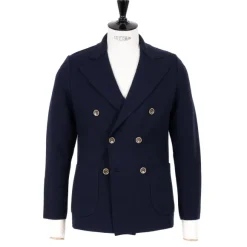Settefili X Mj: Knitted Blazer "Giacca In Maglia" In Pure Merino Wool