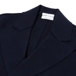 Settefili X Mj: Knitted Blazer "Giacca In Maglia" In Pure Merino Wool