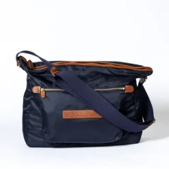 Shoulder Bag Made Of Felisi Nylon And Saddle Leather