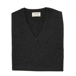 Slip-Over "Oxton Slipover" Made From Fine Scottish 1 Ply-Cashmere