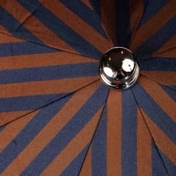 Striped Telescopic Umbrella