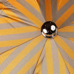 Striped Telescopic Umbrella
