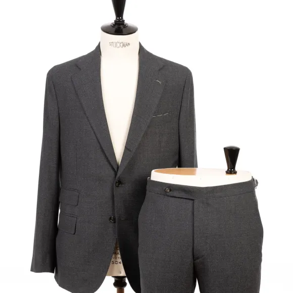 Suit "Sartorial Business-Class" In Pure Wool - Handmade