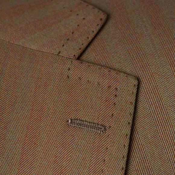 Suit "Stile Milanese" Made Of Pure English Wool - Purely Handcrafted