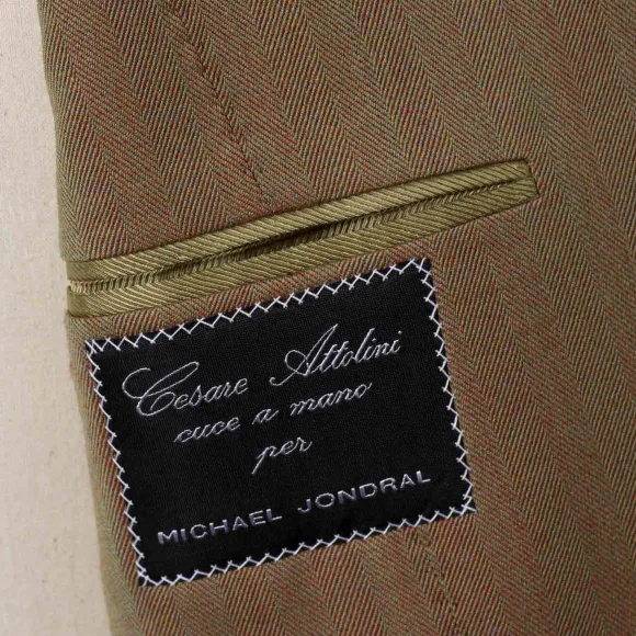 Suit "Stile Milanese" Made Of Pure English Wool - Purely Handcrafted