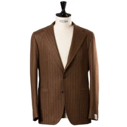 Suit "Vintage-Chalkstripe" Made Of Pure Wool "Vintage Fox" By Fox Brot