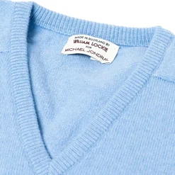 Sweater "Leven Vee" Made Of Geloong Lambswool - 2 Ply