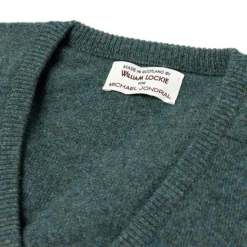 Sweater "Leven Vee" Made Of Geloong Lambswool - 2 Ply