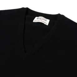 Sweater "Oxton Vee" From Fine Scottish 1 Ply Cashmere