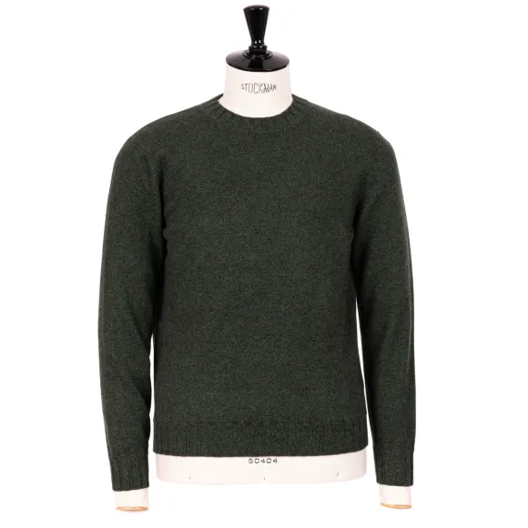Sweater "Val Pusteria" In Pure Cashmere - Duvet Melange