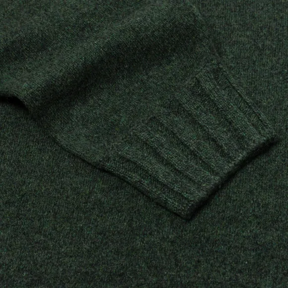 Sweater "Val Pusteria" In Pure Cashmere - Duvet Melange
