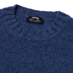 Sweater "Val Pusteria" In Pure Cashmere - Duvet Melange