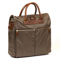 Tasche "Messenger" Aus Felisi-Nylon Und Sattelleder