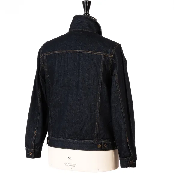 Tellason X Michael Jondral: "Golden Gate" Denim Jacket In Pure Cotton