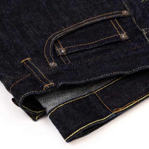 Tellason X Mj: 5 Pocket Pant "Sheffield" Made Of Original Kaihara Japa