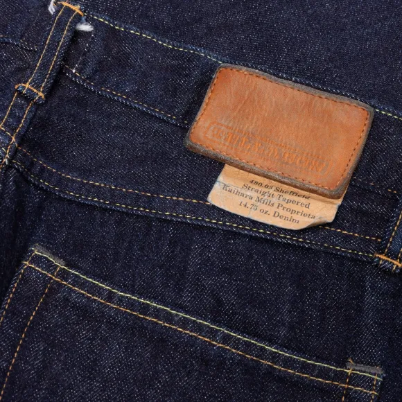Tellason X Mj: 5 Pocket Pant "Sheffield" Made Of Original Kaihara Japa