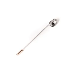 Tie Pin "Pulcinella" Made Of Sterling Silver - Handcrafted