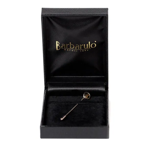 Tie Pin "San Gennaro" Made Of Sterling Silver - Handcrafted